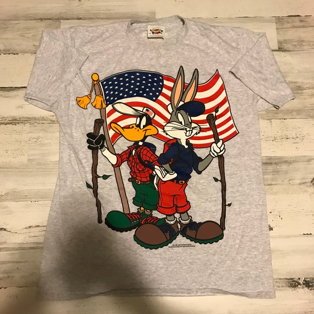 Vintage Looney Tunes Bugs Bunny T shirt Large